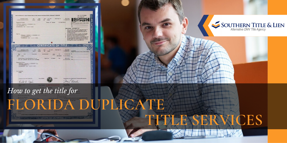 how to request a duplicate car title in florida